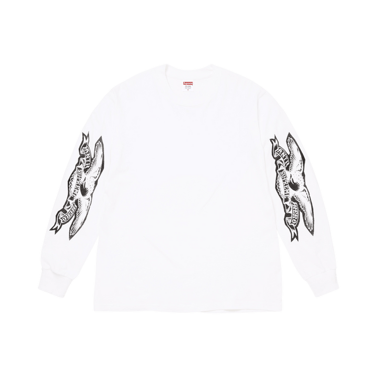 Supreme x Antihero Eagle Long-Sleeve Tee "White"