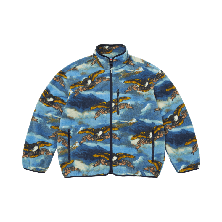 Supreme x Antihero Fleece Jacket "Multicolor"