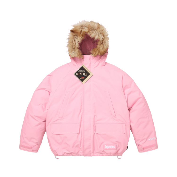 Supreme 2-In-1 GORE-TEX Parka + Reversible 700-Fill Down Liner Jacket "Light Pink"
