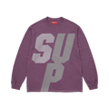 Supreme Reflective Long-Sleeve Top "Purple"