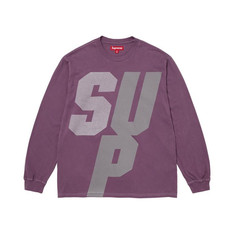 Supreme Reflective Long-Sleeve Top "Purple"