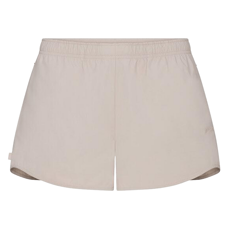 NikeSKIMS Woven Nylon 2.5" Runner Shorts "Stone"