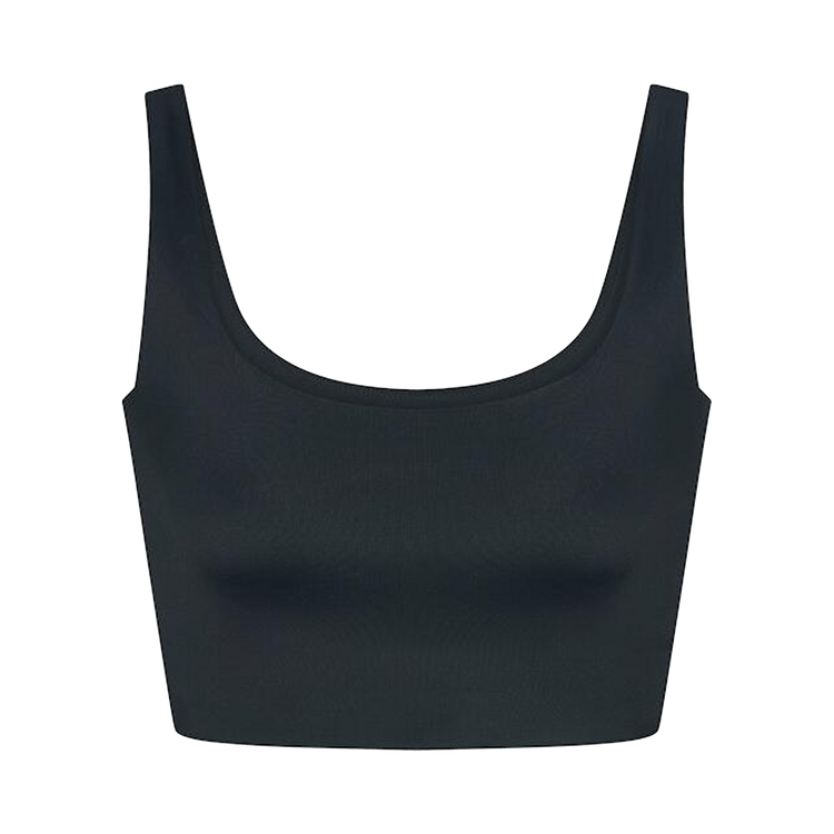 NikeSKIMS Shine Scoop-Neck Bra Top "Dark Teal/Dark Teal"