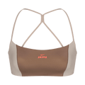 NikeSKIMS Shine Micro-Scoop Bra "Truffle/Stone"