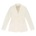 Coperni Trompe Loeil Belted Tailored Jacket "Cream"