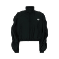 Alexander Wang Zip Sleeve Coaches Jacket "Black"
