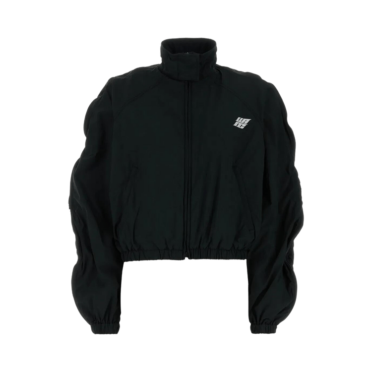 Alexander Wang Zip Sleeve Coaches Jacket "Black"