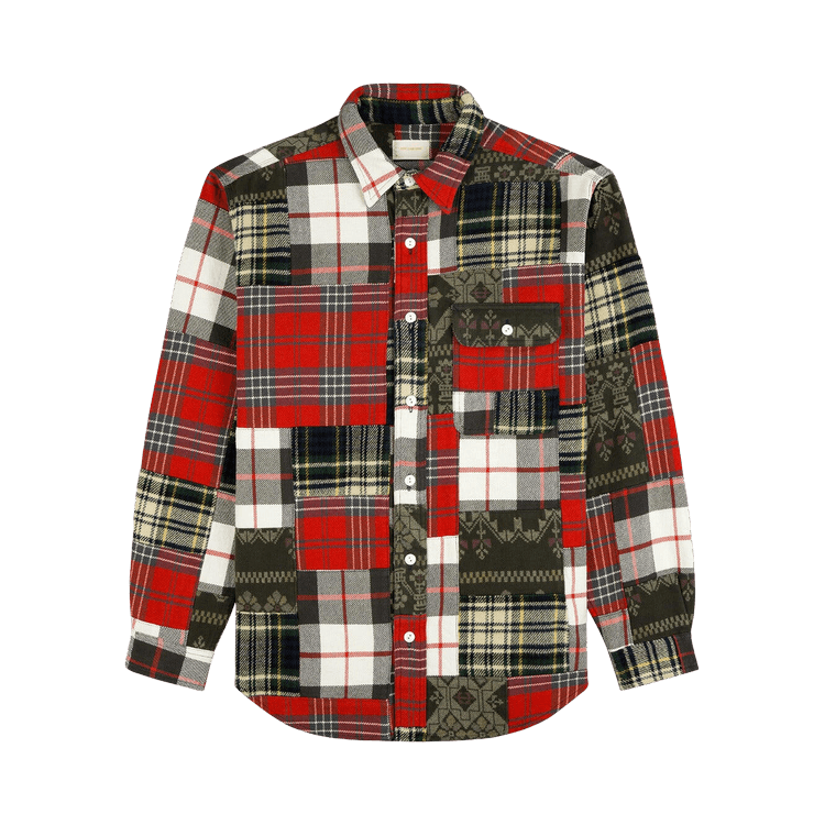 Aimé Leon Dore Heritage Patchwork Shirt "Multicolor"