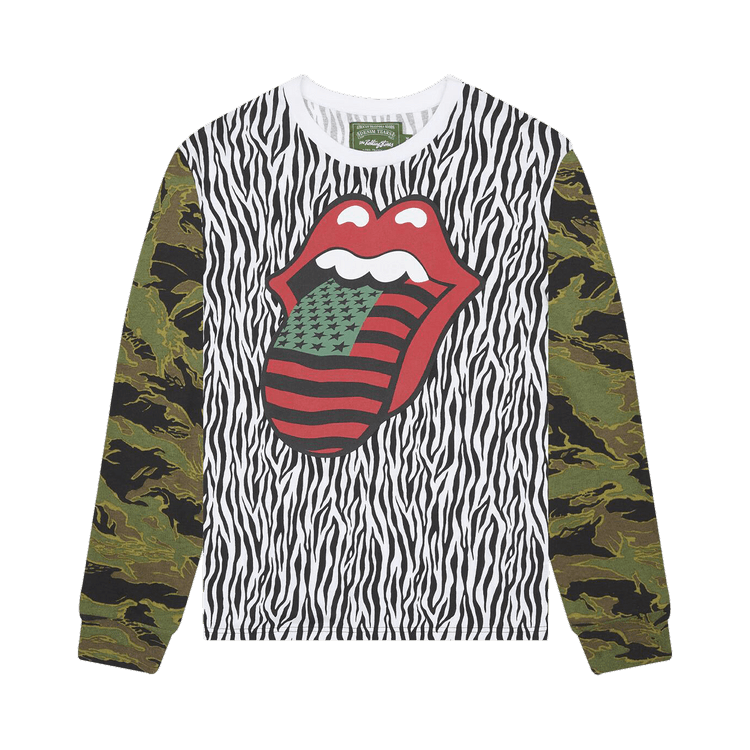 Denim Tears Rolling Stones Long-Sleeve Tee "Multi"