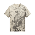 Kith x Marvel Spiderman All-Over Printed Vintage Tee "Black"