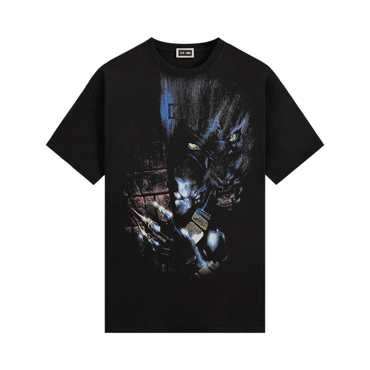 Kith x Marvel Panther Vintage Tee Black "Black"