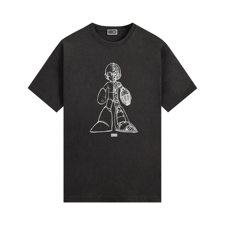 Kith x Capcom Mega Man Sketch Vintage Tee "Black"