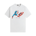 Kith x Marvel Captain America Vintage Tee "White"