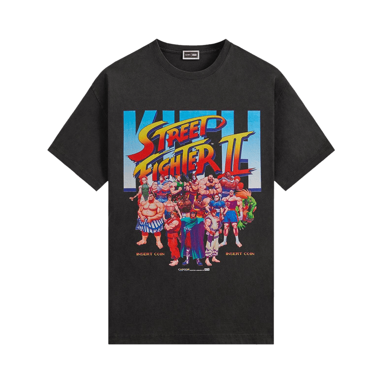 Kith x Capcom Super Street Fighter Vintage Tee "Black"