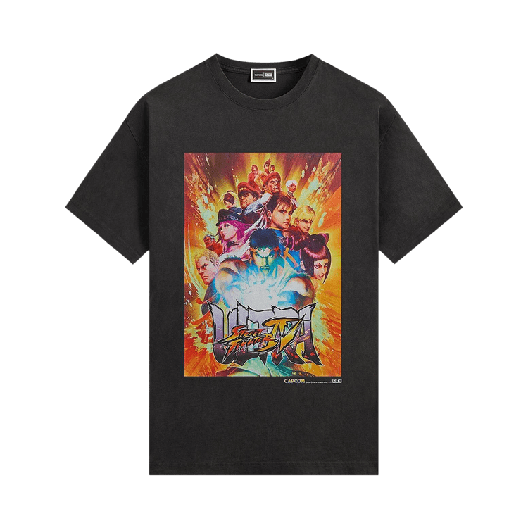 Kith x Capcom Street Fighter LV Ultra Vintage Tee "Black"