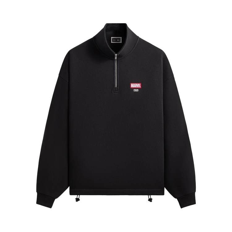 Kith x Marvel Wolverine Nelson Quarter Zip "Black"
