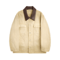 Auralee Organic Cotton Duck Blouson "Light Beige"