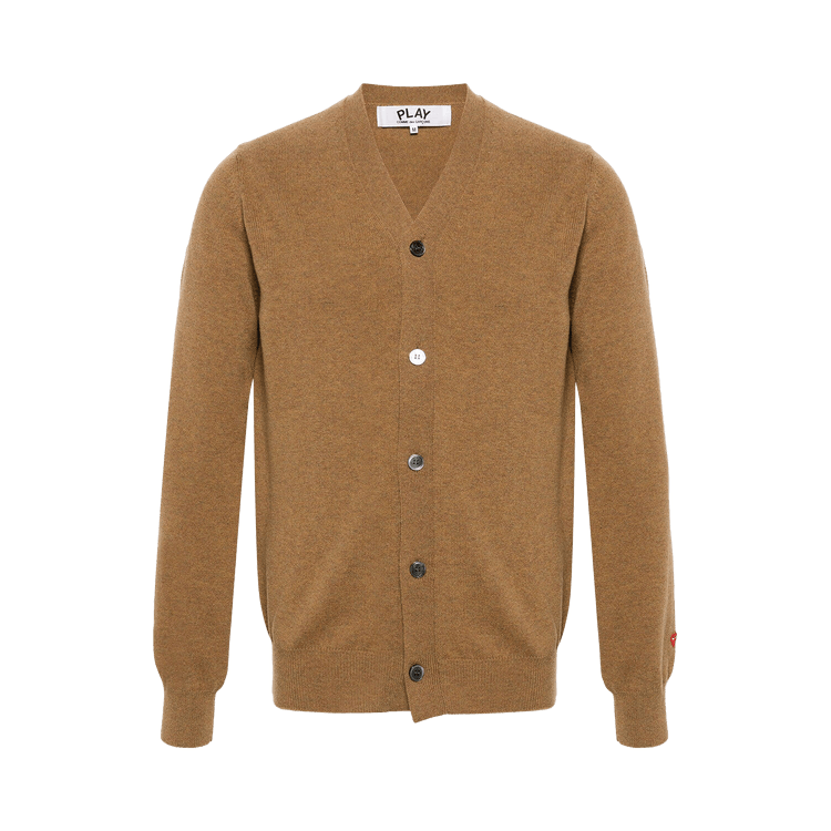 Comme des Garçons Play Knit Cardigan "Camel"