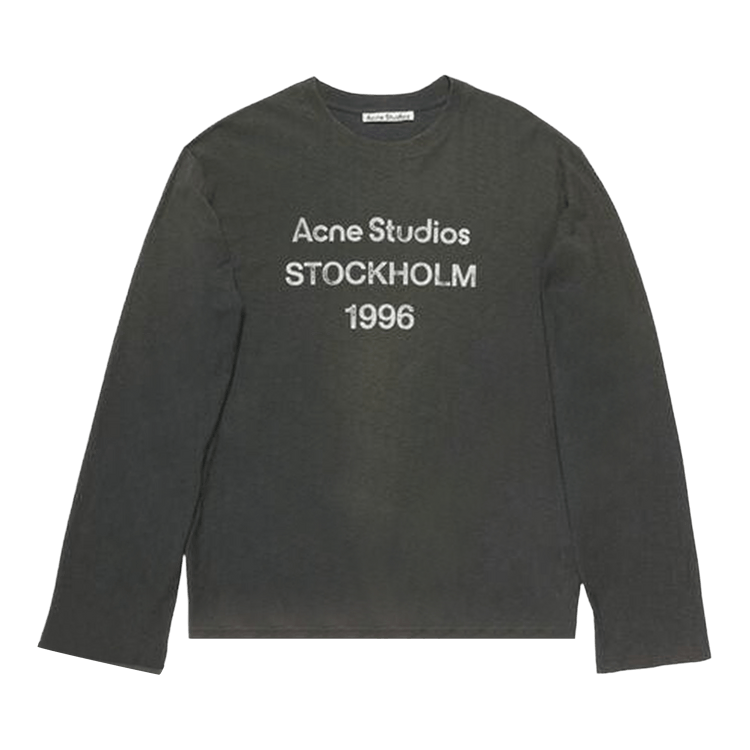 Acne Studios 1996 Long-Sleeve T-Shirt "Faded Black"