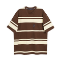 Comme des Garçons Homme Striped T-Shirt "Brown/Cream"