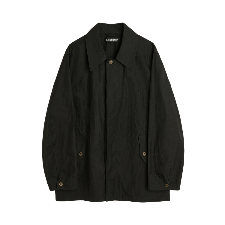 Our Legacy Lead Jacket "Black Hiking Cotton"