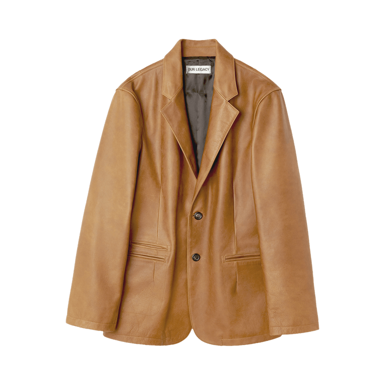Our Legacy Opening Blazer "Burnt Sugar Leather"