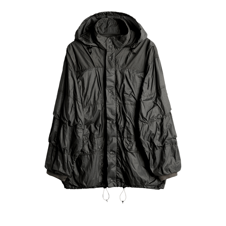 Our Legacy Exhaust Puffa "Black Rubberized Nylon"
