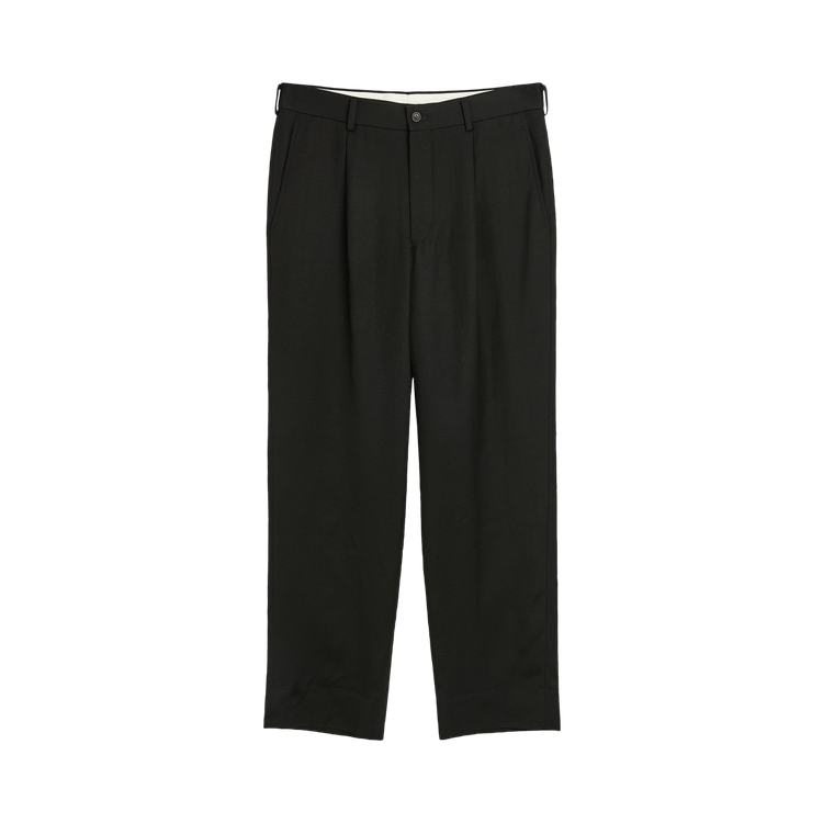 Comme des Garçons Homme Plus Rayon Linen Twill Pants "Black"