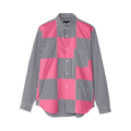 Comme des Garçons Homme Plus Shirt "White/Black/Pink"