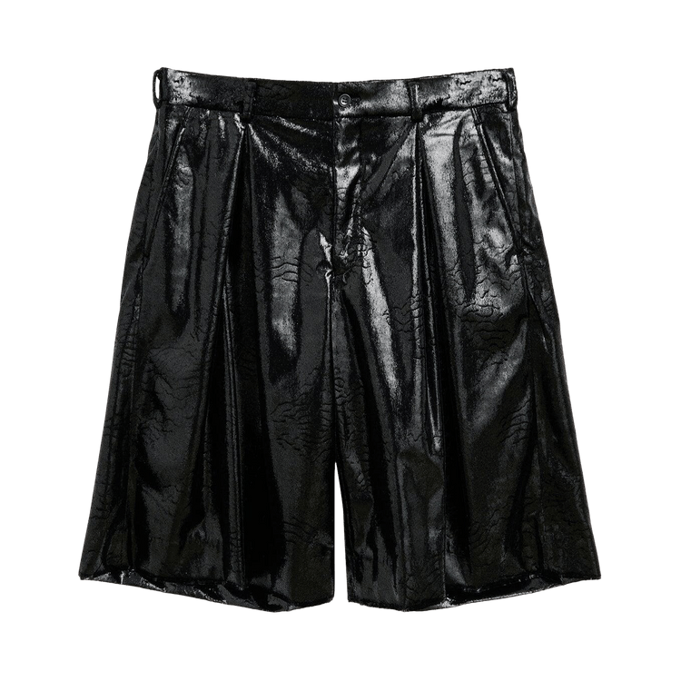 Comme des Garçons Homme Plus Shorts "Shiny Black"