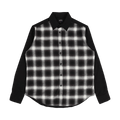 Comme des Garçons x Junya Watanabe Man Wool Check Coat "Grey/Black"