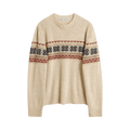 Our Legacy Base Roundneck "Snow Fairisle Hemp"