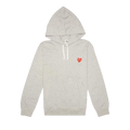 Comme des Garçons Play Small Heart Hooded Sweatshirt "Grey"