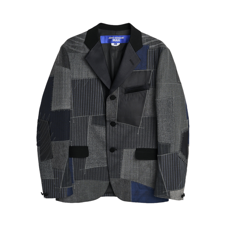 Comme des Garçons x Junya Watanabe Man Patchwork Jacket "Black Mix"