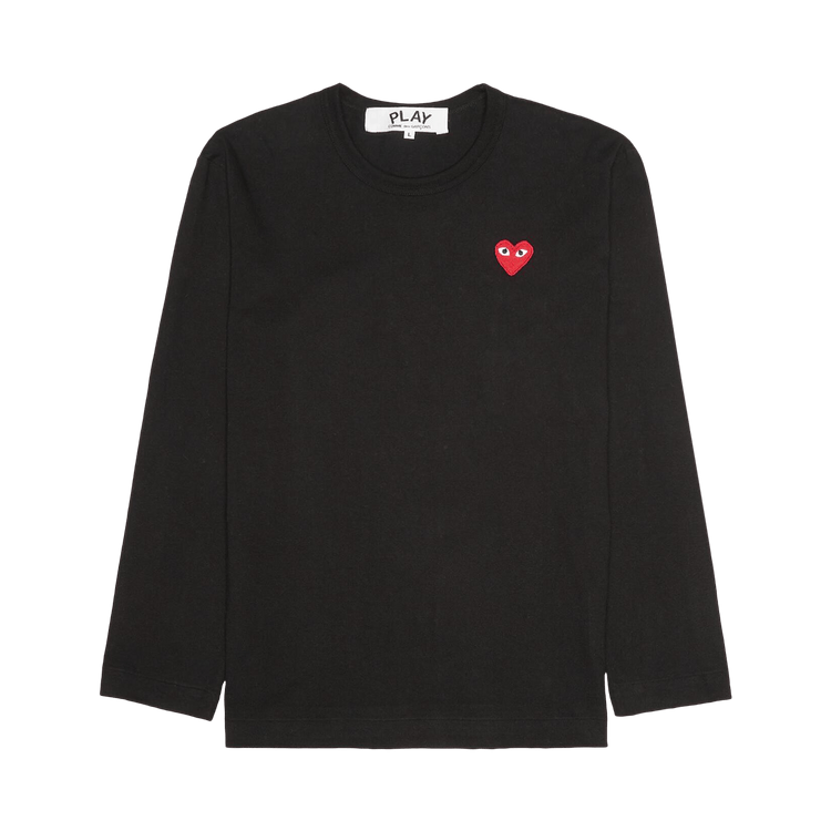 Comme des Garçons Play Small Heart Knitted Sweater "Black"