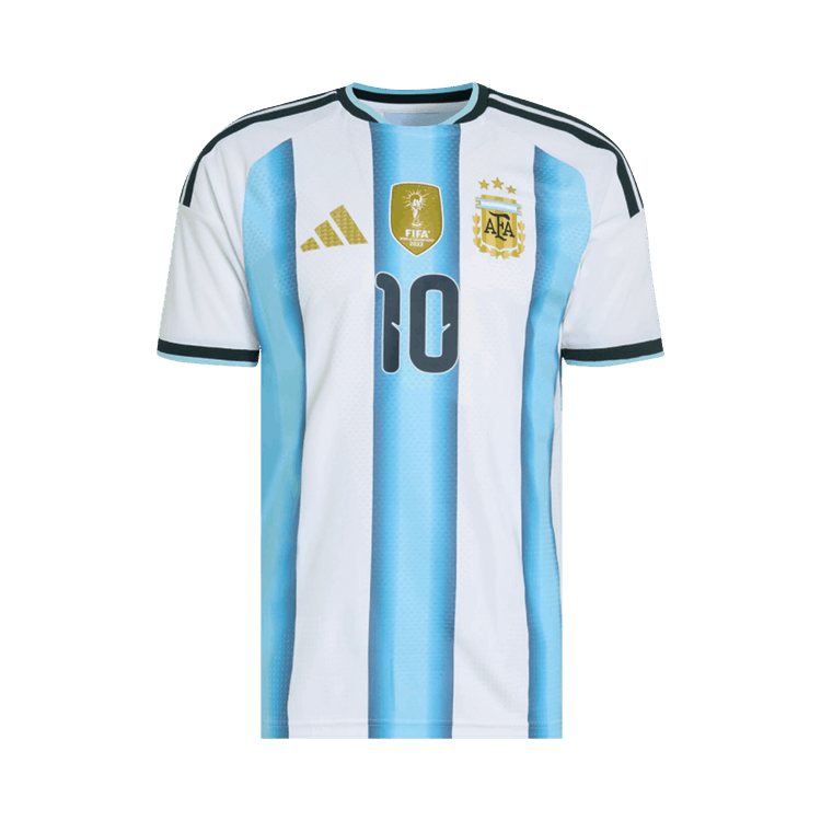 Adidas Argentina 26 Home Messi Authentic Jersey "White/Ice Blue/Light Blue"
