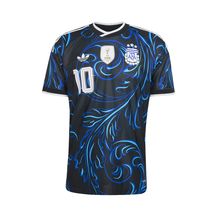 Adidas Argentina 26 Away Messi Authentic Jersey "Black/Lucblue/Blubrs"