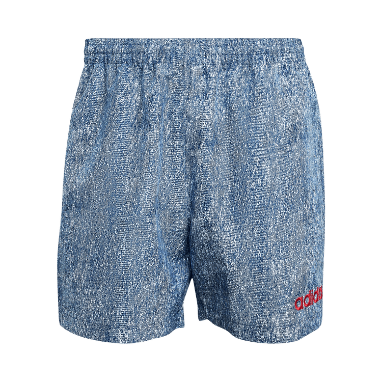 Adidas DEN GR Shorts "White/Dark Blue"