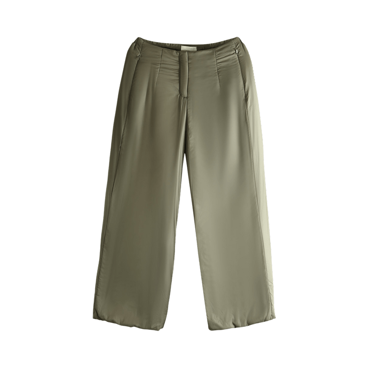 Amomento Padded Volume Pants "Brown"