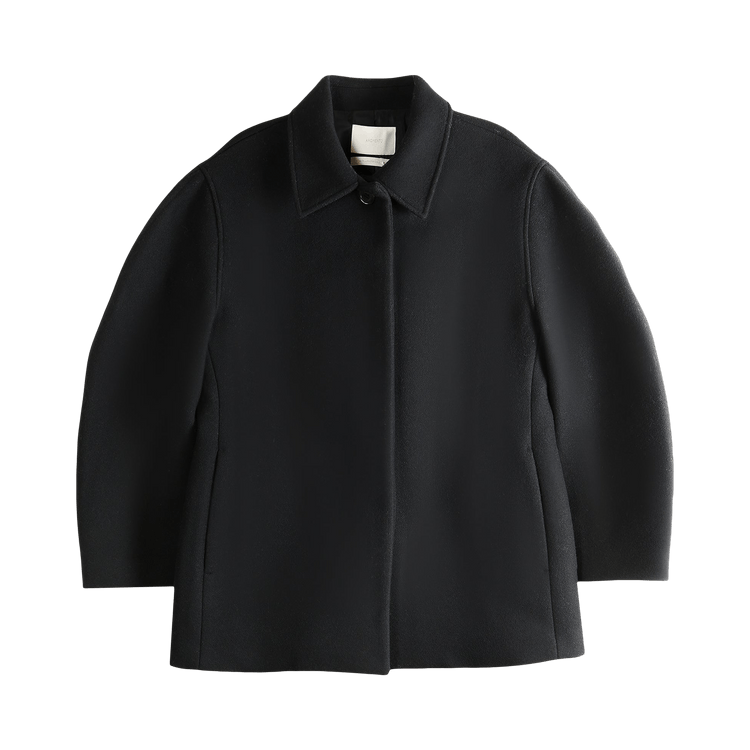Amomento Hourglass Half Coat "Black"