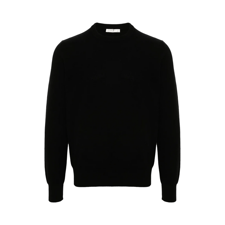 The Row Benji Crew Neck Sweater "Black"