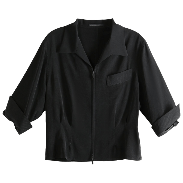 Y's KO 3/4 Sleeve Shirt 'Black'