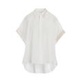 Y's N Short Cuffs Shirt 'White'
