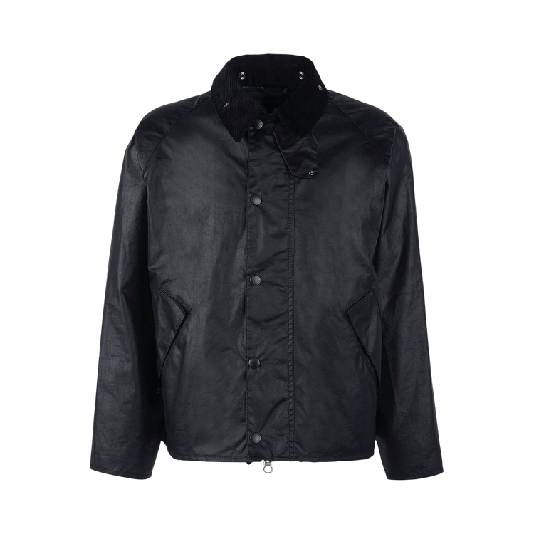 Barbour Transport Wax Jacket "Black"