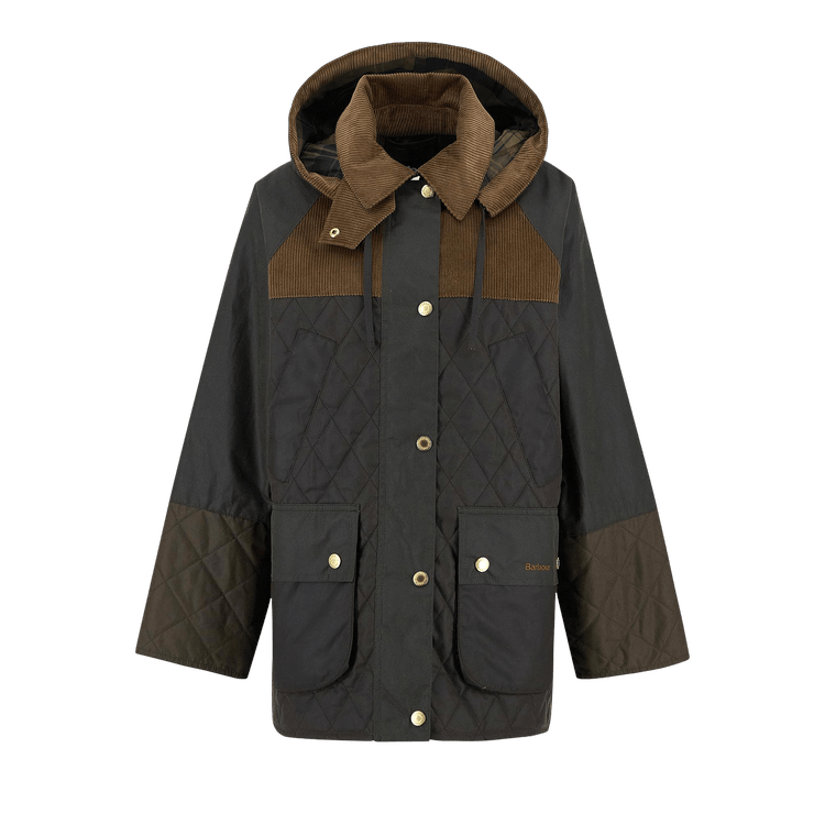 Barbour Imelda Wax Jacket "Archive Olive/Olive/Beech"
