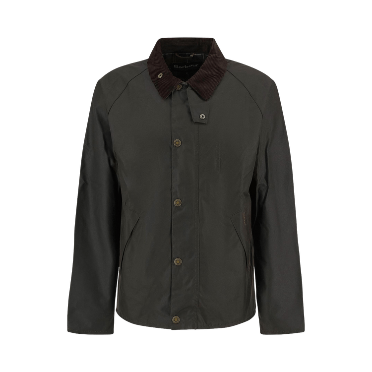 Barbour Tracker Wax Jacket "Olive"