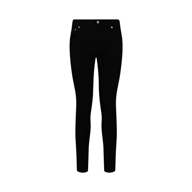Alexander McQueen Classic Slim 5 Pocket Jeans "Black"