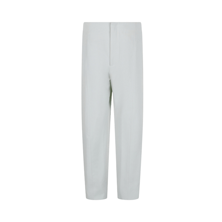 Ferragamo Twill Chino Trousers "White"