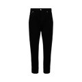 Alexander McQueen Logo Embroidered Jeans "Black"