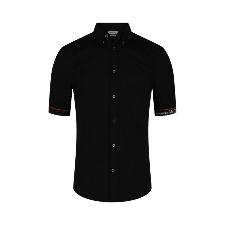 Alexander McQueen Selvedge Tape Button-Up Shirt "Black"